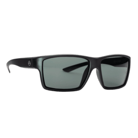 Magpul Explorer Black Frame Safety Glasses with Polarized Gray/Green Mirror Lens